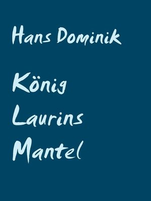 cover image of König Laurins Mantel